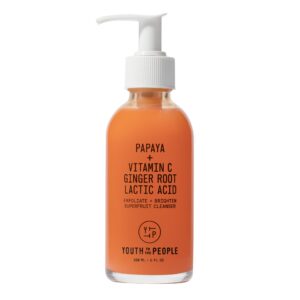 Superfruit Gentle Exfoliating Cleanser with Vitamin C + Papaya